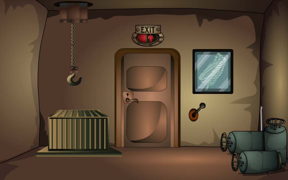 Escape Games-Cyborg Room - Gameplay image of android game