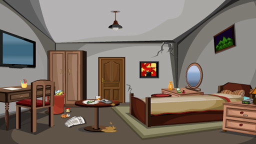 Escape Game-Puzzle Basement V1 - Gameplay image of android game