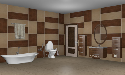 Escape Games-Bathroom V۱ - عکس بازی موبایلی اندروید