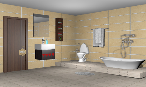 Escape Games-Bathroom V۱ - عکس بازی موبایلی اندروید