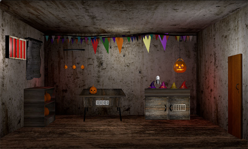 ۳D Escape Puzzle Halloween Room ۱ - عکس بازی موبایلی اندروید