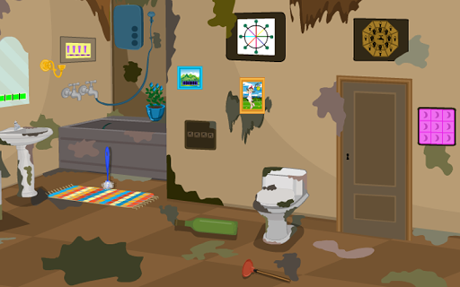 ۳D Escape Messy Bathroom - عکس بازی موبایلی اندروید