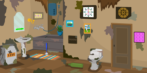 ۳D Escape Messy Bathroom - عکس بازی موبایلی اندروید