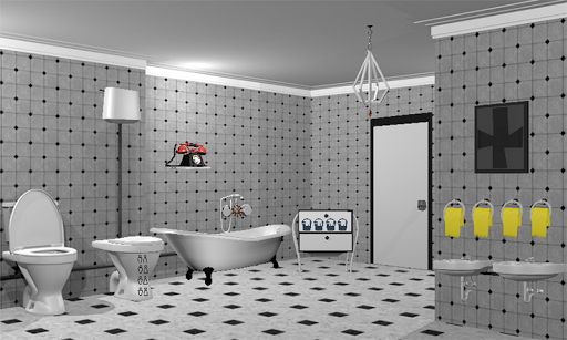 3D Escape Messy Bathroom - Gameplay image of android game