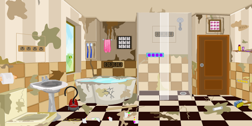 ۳D Escape Messy Bathroom - عکس بازی موبایلی اندروید
