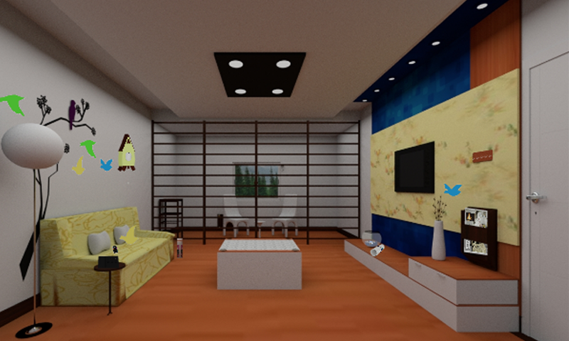 3D Escape Games-Puzzle Kitchen - Gameplay image of android game