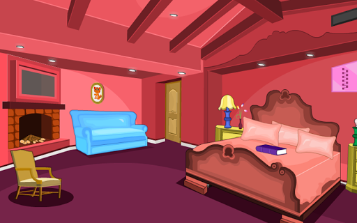 3D Escape Games-Puzzle Bedroom 5 - Gameplay image of android game