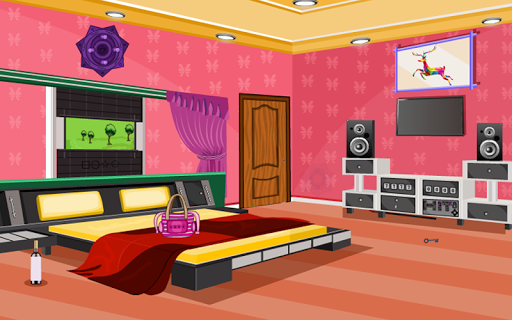 3D Escape Games-Puzzle Bedroom 5 - Gameplay image of android game