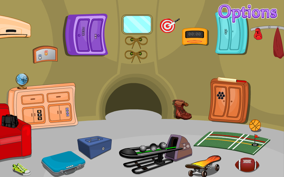 Escape Puzzle Boot House V1 - Gameplay image of android game