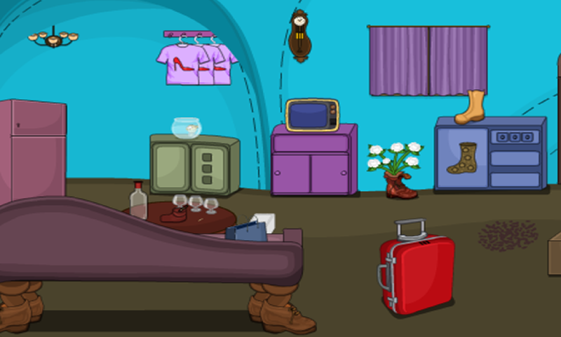 Escape Puzzle Boot House V1 - Gameplay image of android game