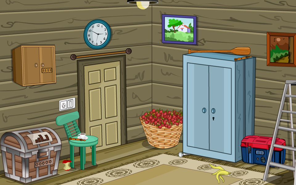 Escape Puzzle Dining Room V1 - Gameplay image of android game