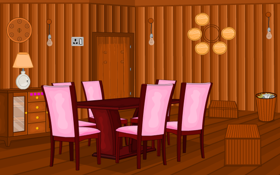 Escape Puzzle Dining Room V1 - Gameplay image of android game