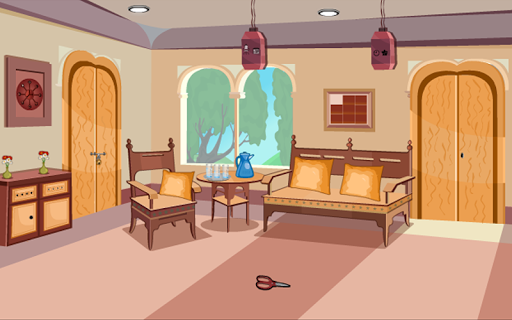 3D Room Escape-Puzzle Livingroom 3 - Gameplay image of android game