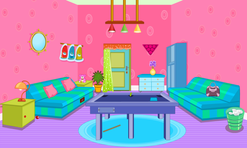 Escape Games-Snooker Room - Gameplay image of android game