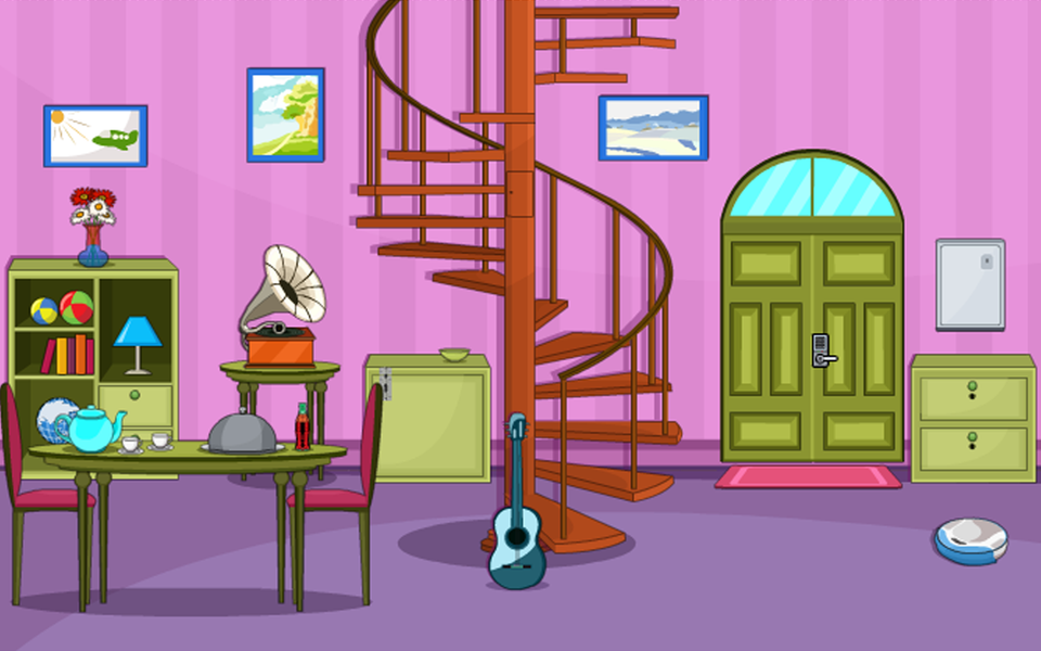 Escape Games-Puzzle Bedroom 2 - Gameplay image of android game