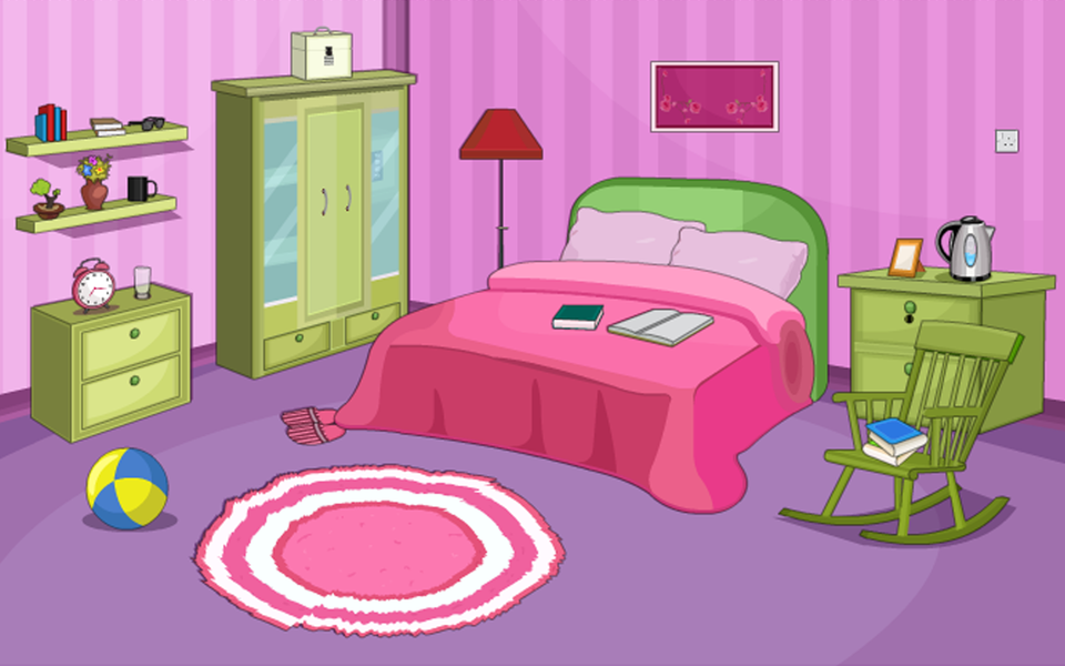 Escape Games-Puzzle Bedroom 2 - Gameplay image of android game