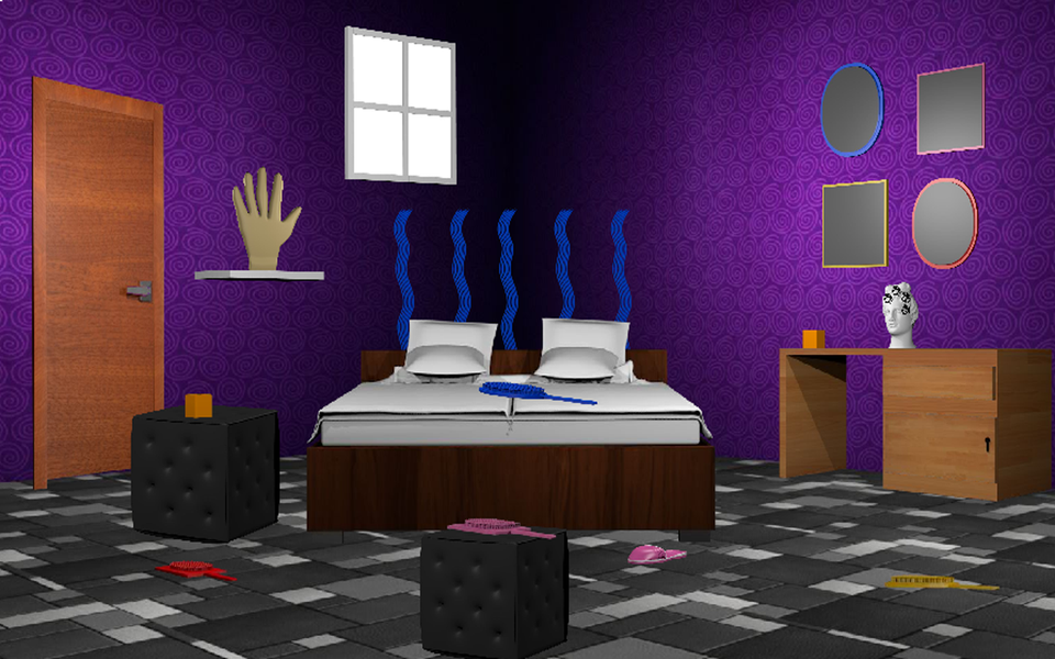 Escape Games-Puzzle Bedroom 2 - Gameplay image of android game