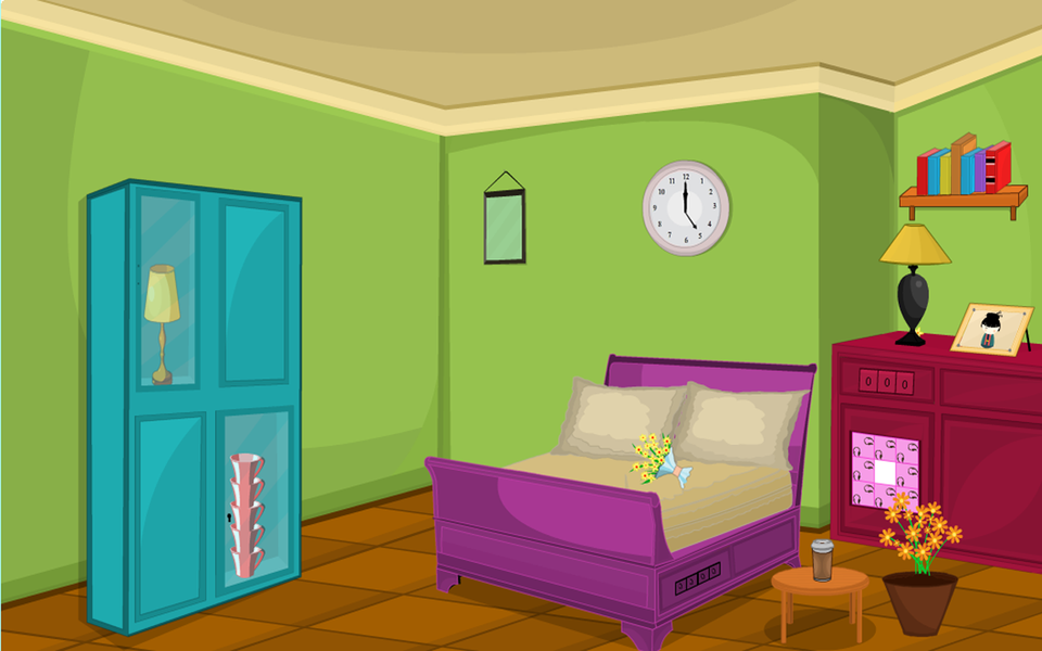 Escape Games-Puzzle Bedroom 2 - Gameplay image of android game