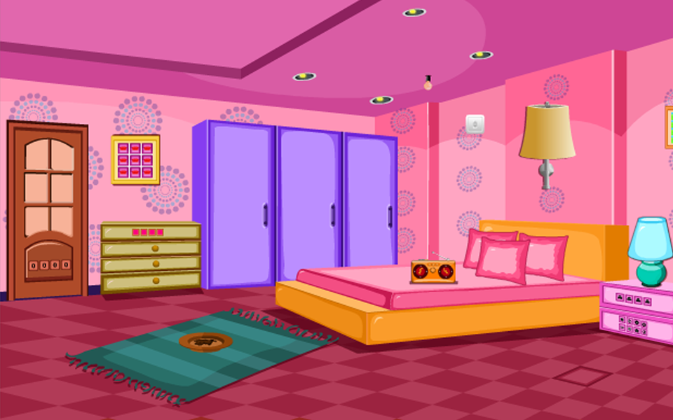 Escape Games-Puzzle Bedroom 2 - Gameplay image of android game
