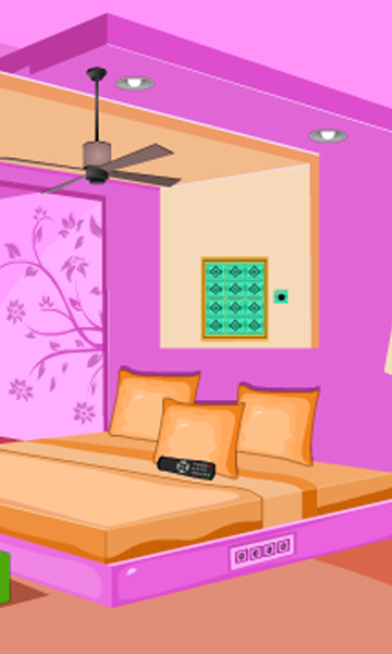 Escape Games-Puzzle Bedroom 2 - Gameplay image of android game