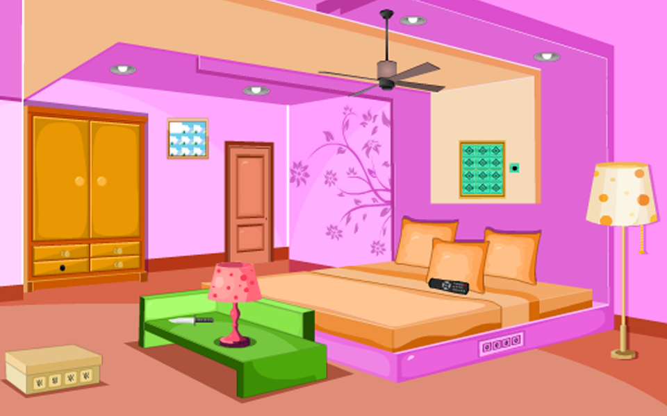 Escape Games-Puzzle Bedroom 2 - Gameplay image of android game