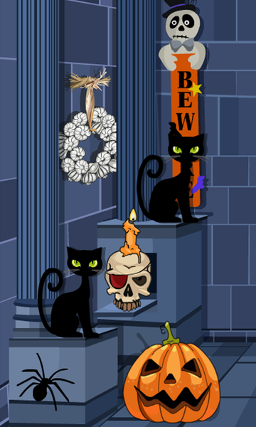 ۳D Escape Games-Halloween Cast - عکس بازی موبایلی اندروید