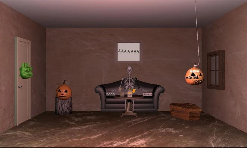 3D Escape Games-Halloween Castle - Gameplay image of android game