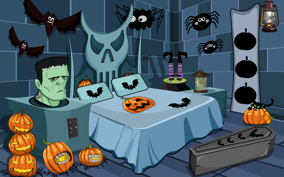 ۳D Escape Games-Halloween Cast - عکس بازی موبایلی اندروید