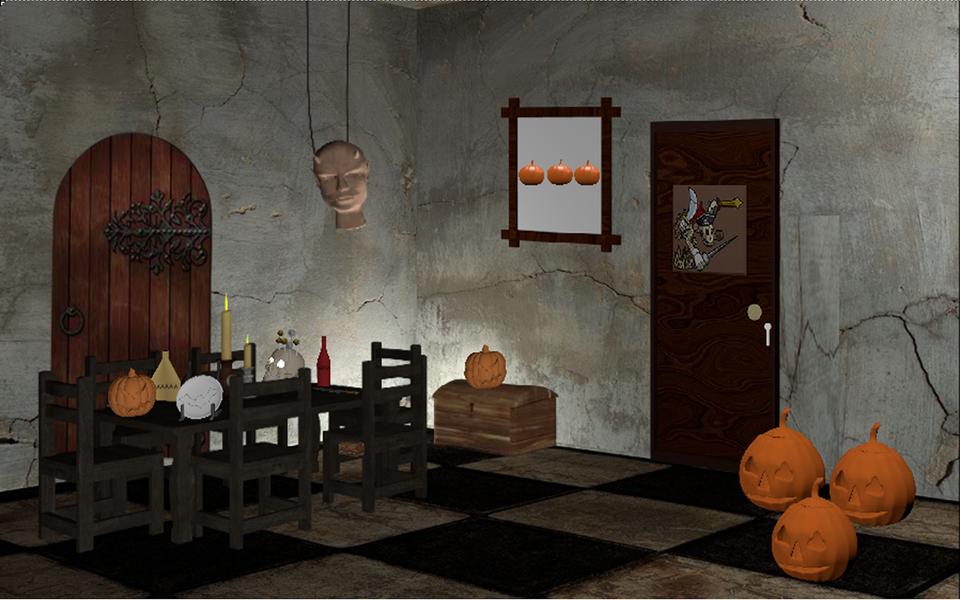 ۳D Escape Games-Halloween Cast - عکس بازی موبایلی اندروید