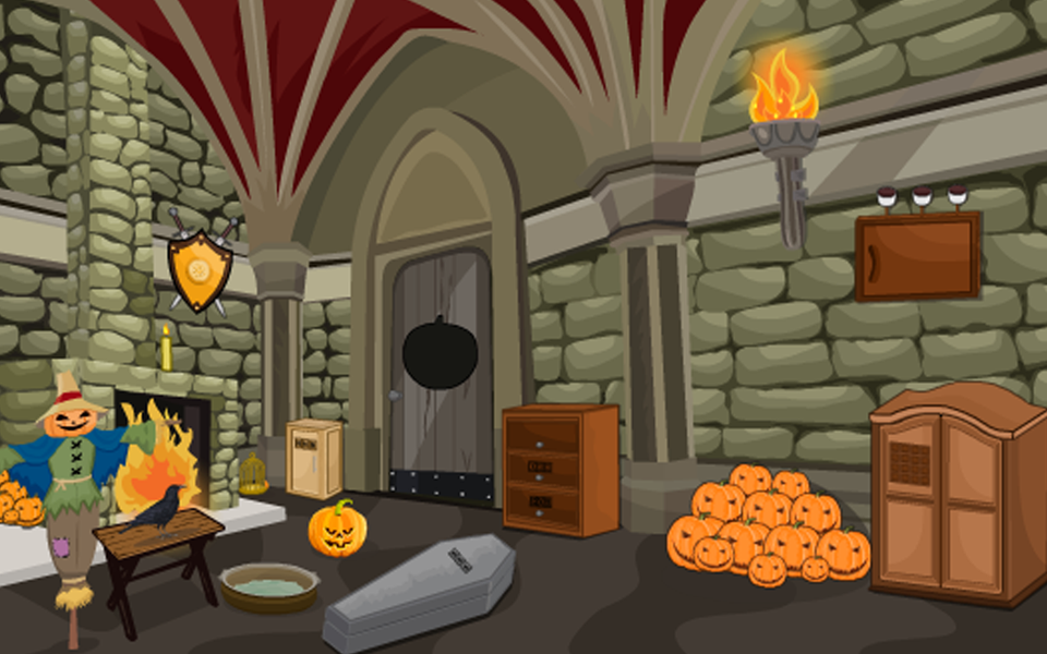 ۳D Escape Games-Halloween Cast - عکس بازی موبایلی اندروید