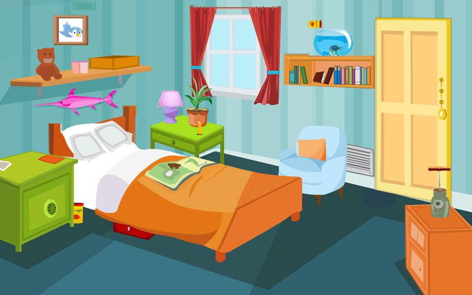 ۳D Room Escape-Puzzle Livingro - عکس بازی موبایلی اندروید