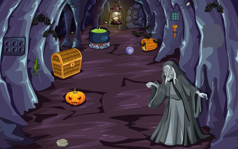 ۳D Escape Puzzle Halloween Room ۳ - عکس بازی موبایلی اندروید
