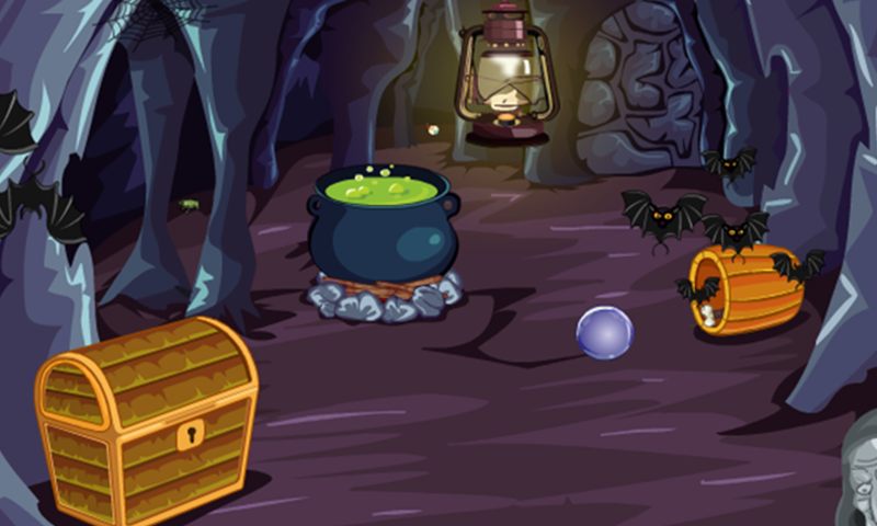 ۳D Escape Puzzle Halloween Room ۳ - عکس بازی موبایلی اندروید