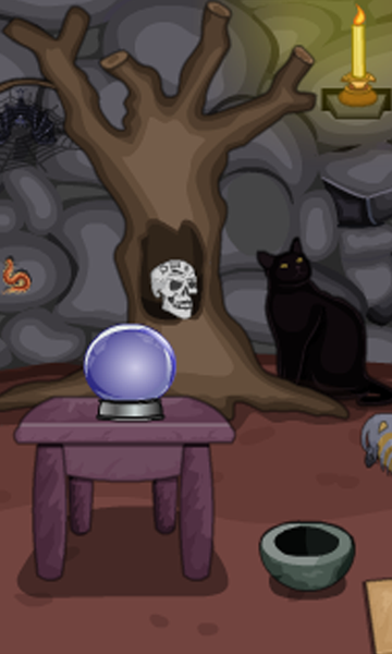 ۳D Escape Puzzle Halloween Room ۳ - عکس بازی موبایلی اندروید