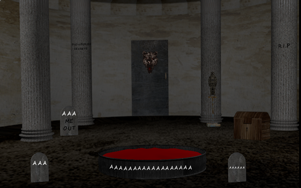 ۳D Escape Puzzle Halloween Room ۳ - عکس بازی موبایلی اندروید