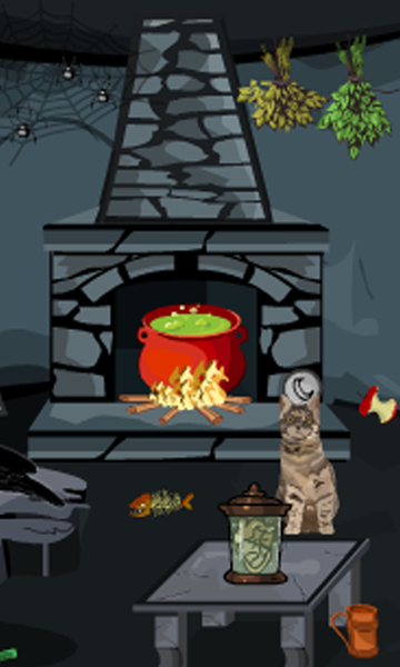 ۳D Escape Puzzle Halloween Room ۳ - عکس بازی موبایلی اندروید