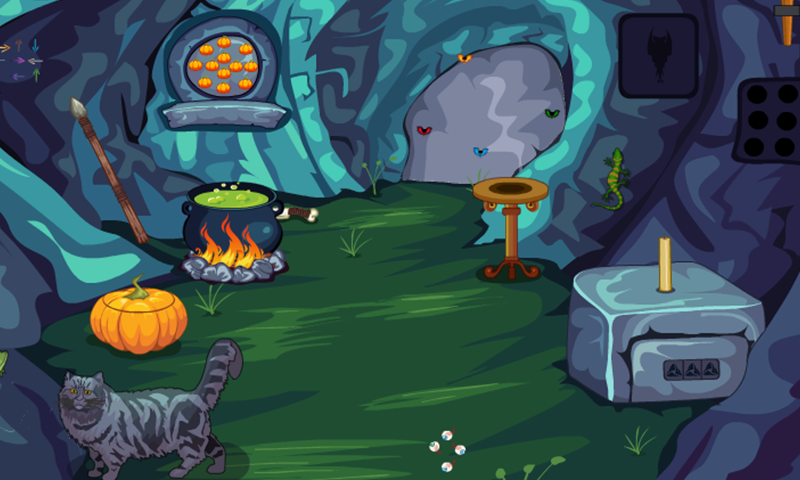 ۳D Escape Puzzle Halloween Room ۳ - عکس بازی موبایلی اندروید