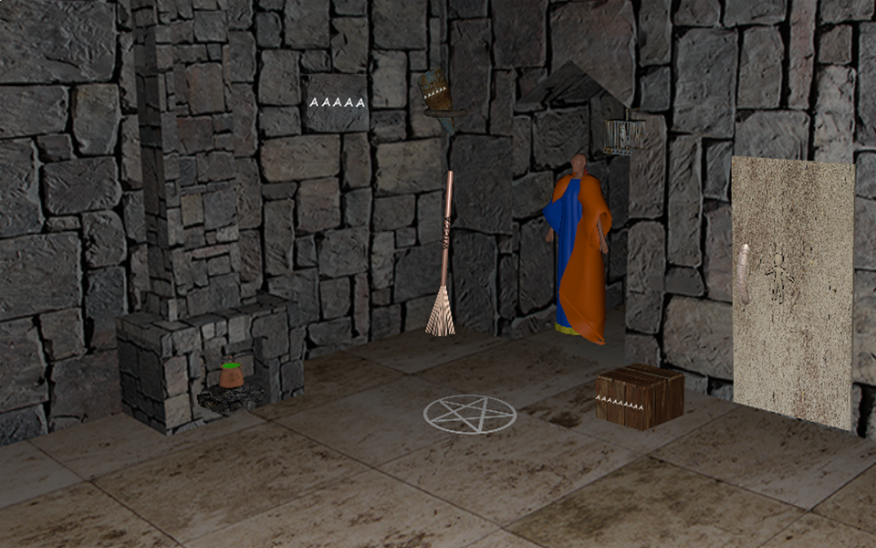 ۳D Escape Puzzle Halloween Room ۳ - عکس بازی موبایلی اندروید