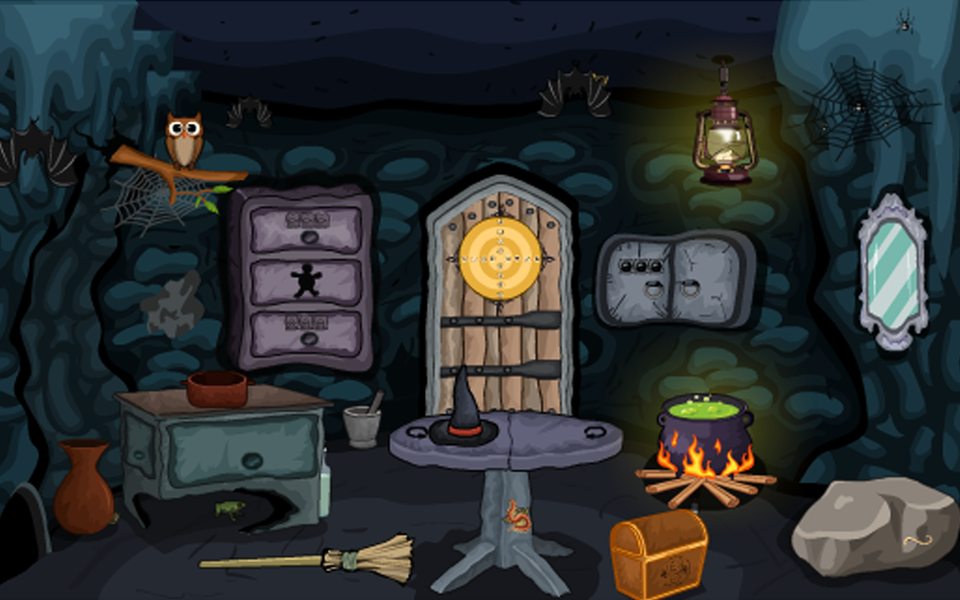 ۳D Escape Puzzle Halloween Room ۳ - عکس بازی موبایلی اندروید