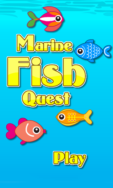 Puzzle Game-Marine Fish Quest - Image screenshot of android app