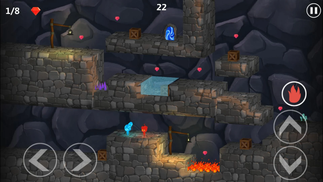Fireboy And Icegirl Adventure - عکس بازی موبایلی اندروید