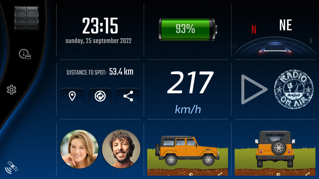 Car Digital Cockpit - CARID - عکس برنامه موبایلی اندروید