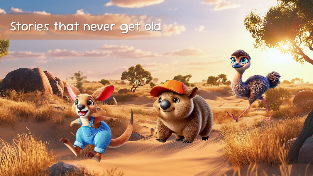 Fairy Tales - Stories for Kids - عکس برنامه موبایلی اندروید