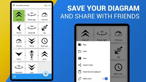 Go TELLO - program your drone - عکس برنامه موبایلی اندروید