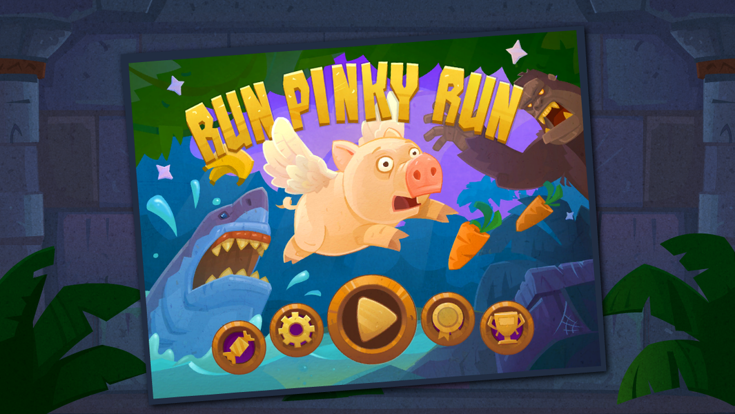 Run Pinky Run - Gameplay image of android game