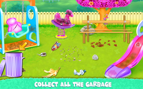 Childrens Park Garden Cleaning - Image screenshot of android app