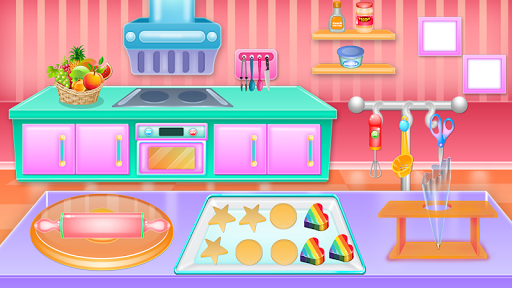 Colorful Cookies Cooking - Image screenshot of android app
