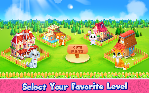 Cute Pets Caring and Dressup - Image screenshot of android app