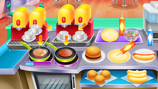 Fast Food Cooking & Serving - Image screenshot of android app