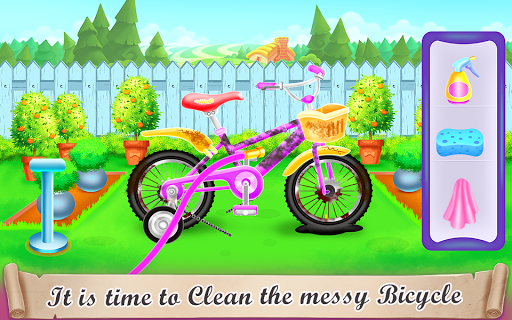 Girl Bike Fix & Washing Salon - عکس بازی موبایلی اندروید